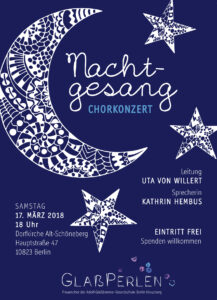 Einladungsflyer 2018 Nachtgesang